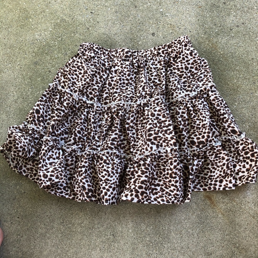 Shein Cheetah Skirt